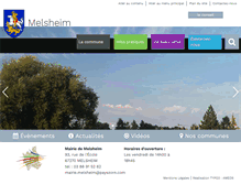 Tablet Screenshot of melsheim.payszorn.com